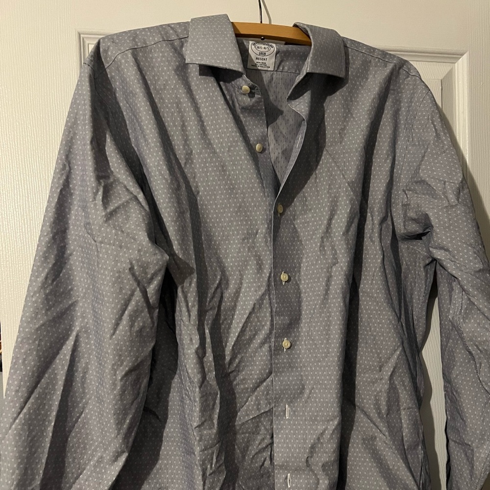 Brooks Brothers Dress Shirt Grey